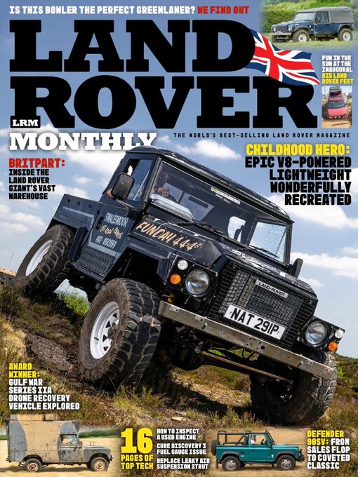 Cover image for Land Rover Monthly